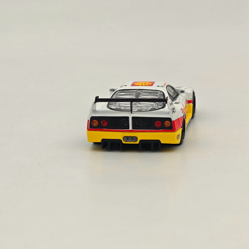 1/64 SH Ferrari F40 LM #7 Racing Sports Model Legend Series Hayon ouvert Blanc