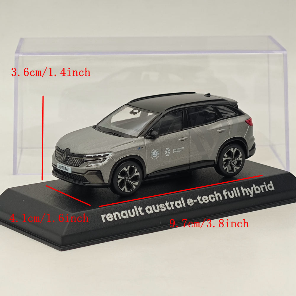 1/43 Norev Austral E-tech Full Hybrid Partenaire Premium Diecast Grey