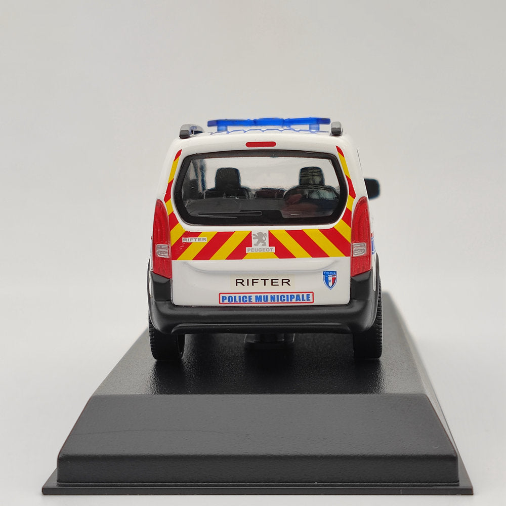 Norev – Peugeot Rifter Police Municipale 1/43, modèles moulés sous pression, voiture de Collection, jouets, cadeau, 2019