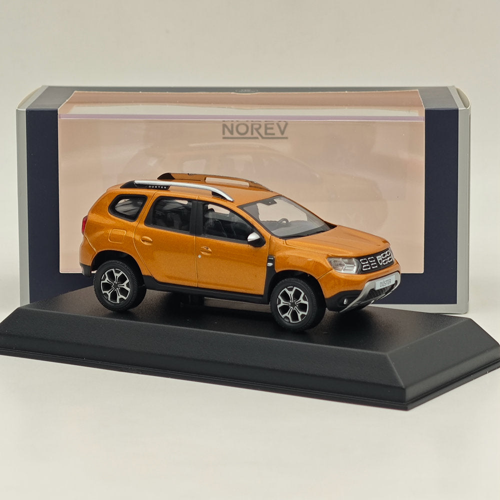 Modèle réduit de voiture moulé sous pression Norev Dacia Duster Atakama Orange, collection limitée 2017, 1/43
