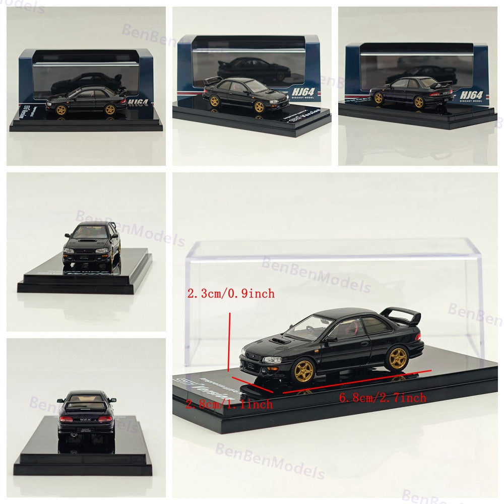 SUBARU Impreza PURE SPORTS COUPE WRX type R STi Version (GC8) V Hobby Japan 1/64