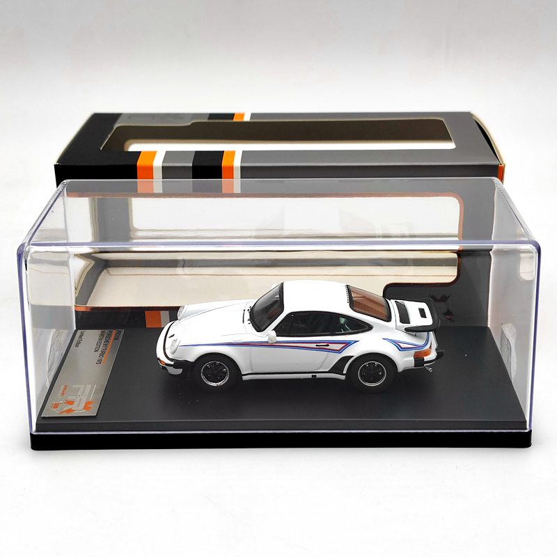 1/43 Premium X 911 Turbo 1975 White Martini Decoration PRD109 Diecast Toys Car Gift