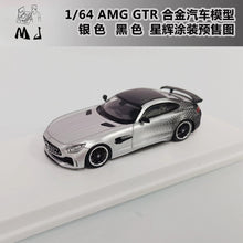 LMLF 1:64 Mercedes Benz AMG GTR Starlight Miniature Hobby Gifts Jouets moulés sous pression Collection de modèles de voitures