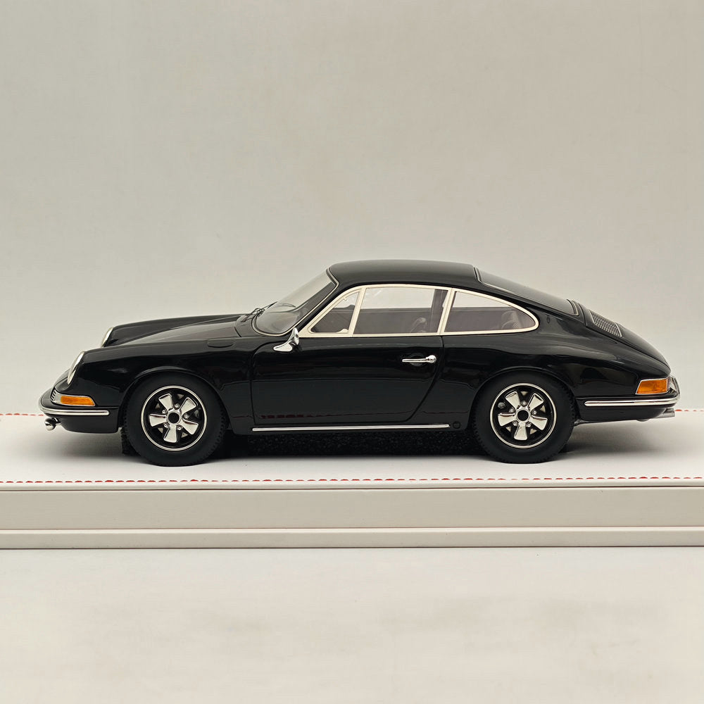 Ivy Merit 1/18 Porsche 911s 1967 Le Mans Résine Collection Haute Qualité Noir