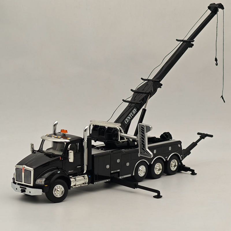 FIRST GEAR 1/50 Kenworth T880 with Century Model 1060 Rotator Wrecker Black 50-3464 DIECAST Model Truct Collection
