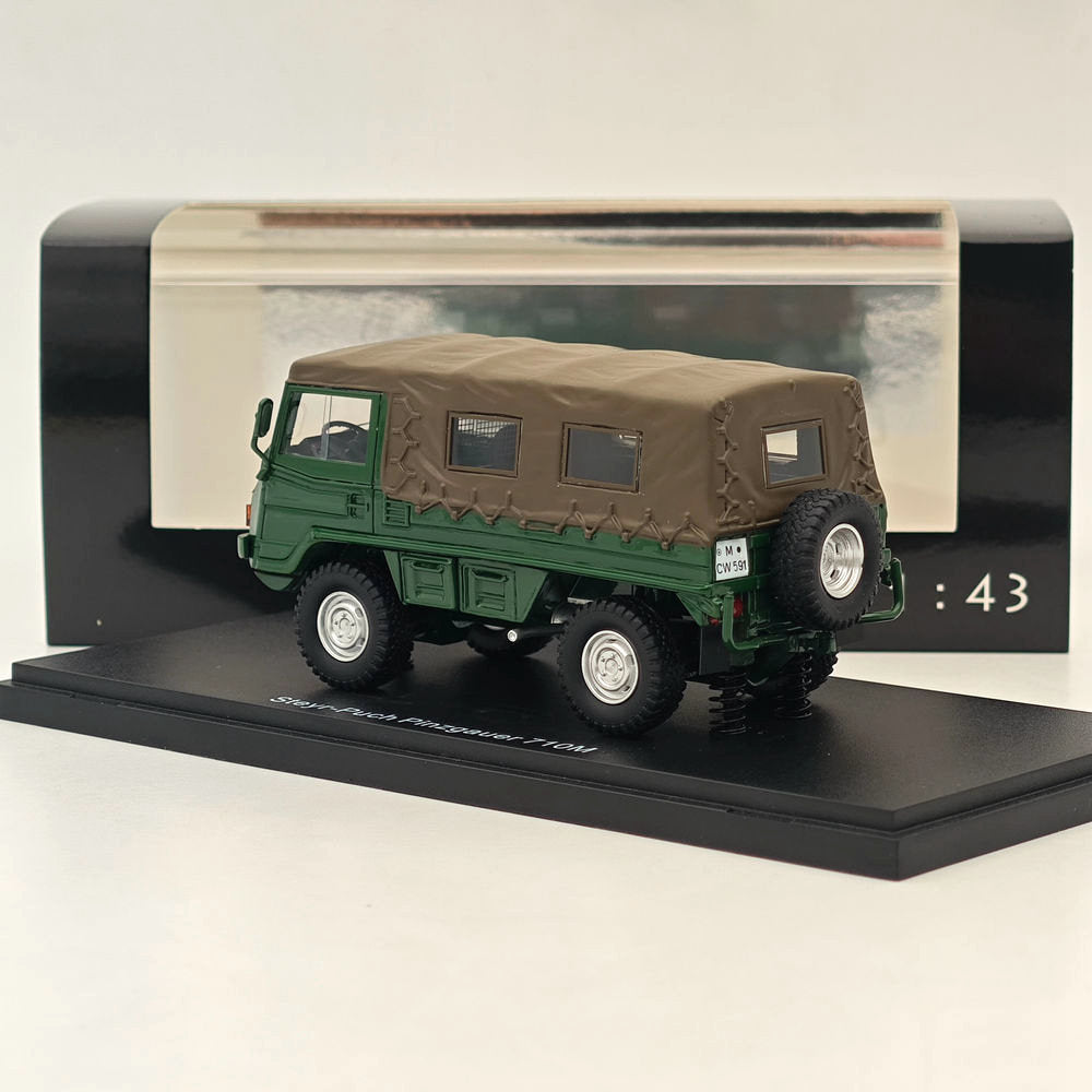 NEO 1/43 Steyr-Puch Pinzgauer 710M Green Resin Models Car Colllection
