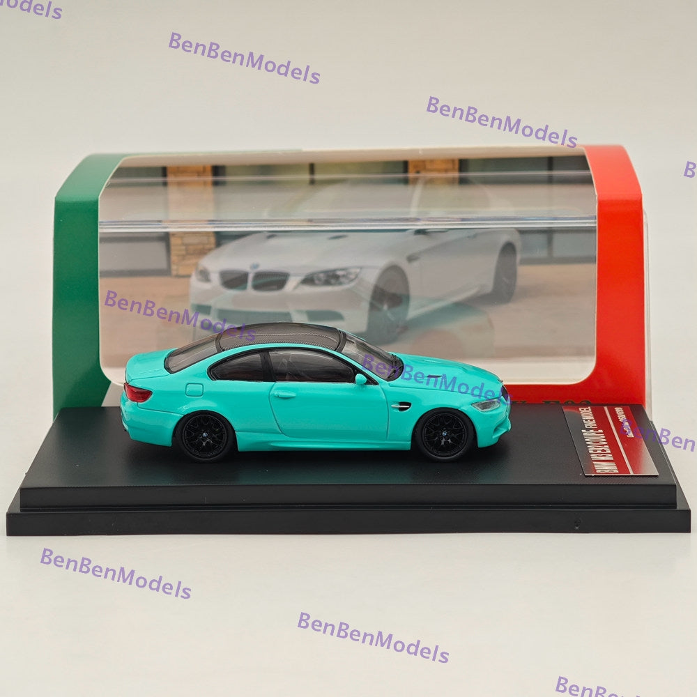 Modèle réduit BMW M3 E92 Coupé Verte, échelle 1/64, moulé sous pression, jouet de collection