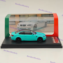 1/64 Fine model Scale BMW M3 E92 COUPE Green Diecast Car Model Toy Collections