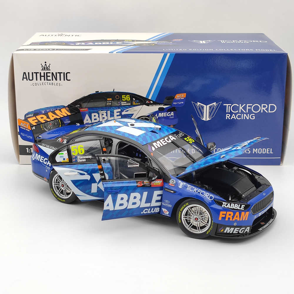 1/18 Authentic Tickford Racing #56 Ford FGX Falcon 2018 Bathurst 1000 #ACD18F18M Toys Car Gift