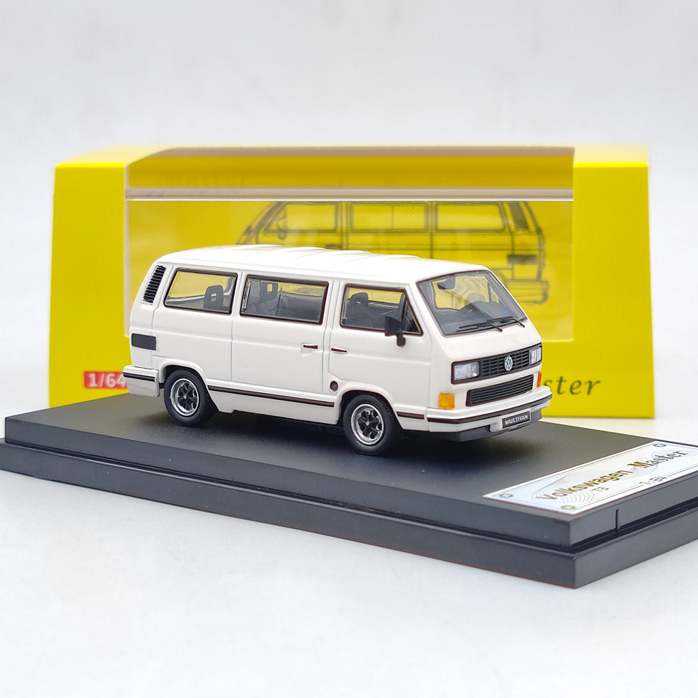 Master 1:64 Porsche B32 Joint name VW T3 Multivan 1985 Van Diecast Toys Car Models Miniature Vehicle Hobby Exquisite Gifts
