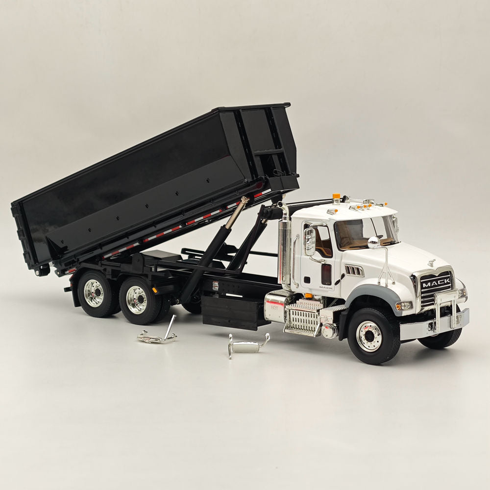 FIRST 1/34 Mack Granite MP Engine Series with Tub-Style Roll-Off Container #4211