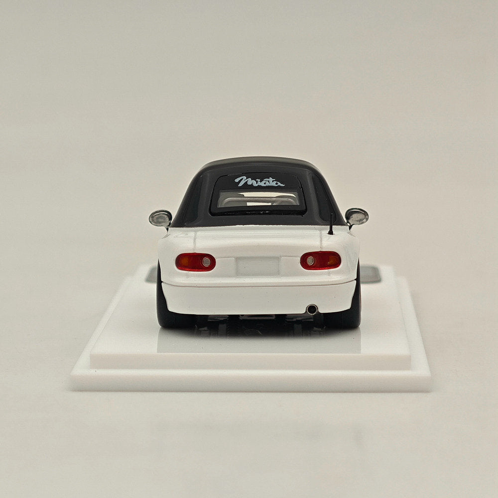 MJ 1:64 Miniature Mazda mx5 Q miata na Resin Car Models Toys Hobby Collection Gifts Limited Edition