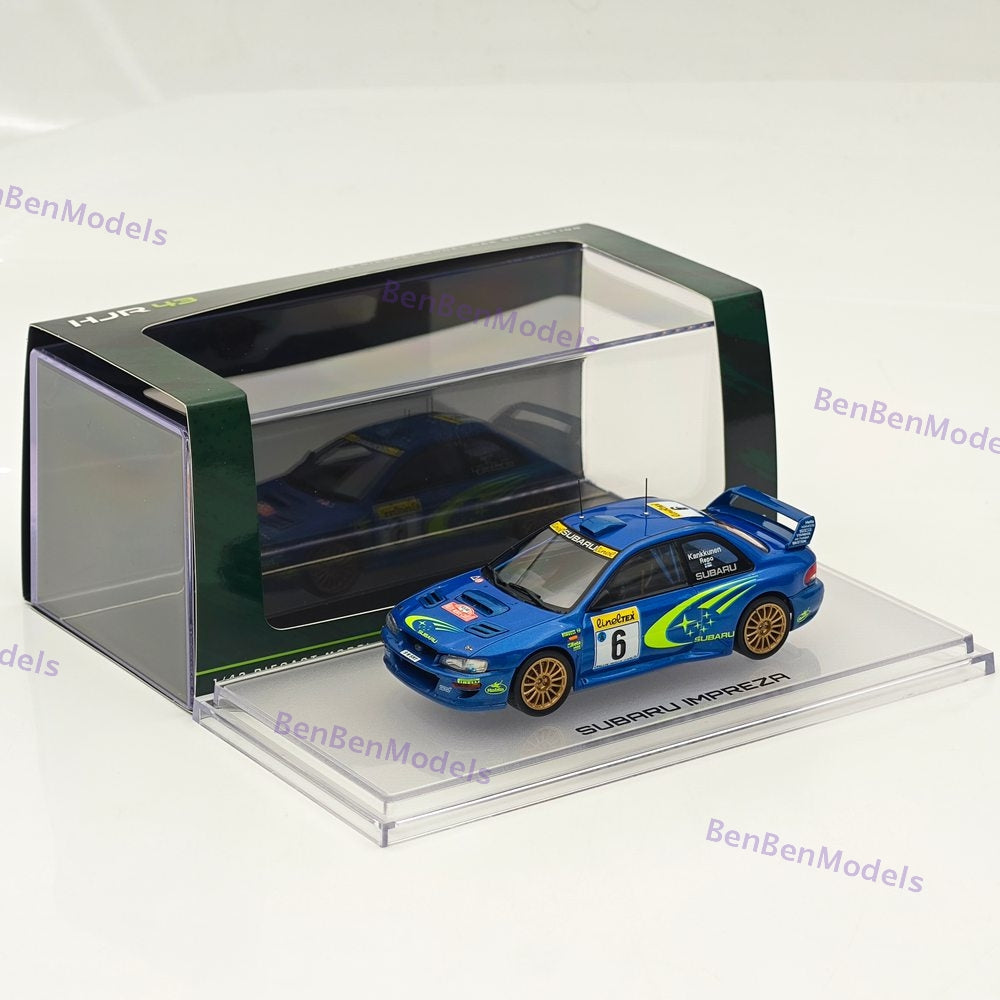 Hobby Japan HJR43 1/43 Subaru Impreza WRC RAC RALLY #3/#4/#5#6 Diecast Model