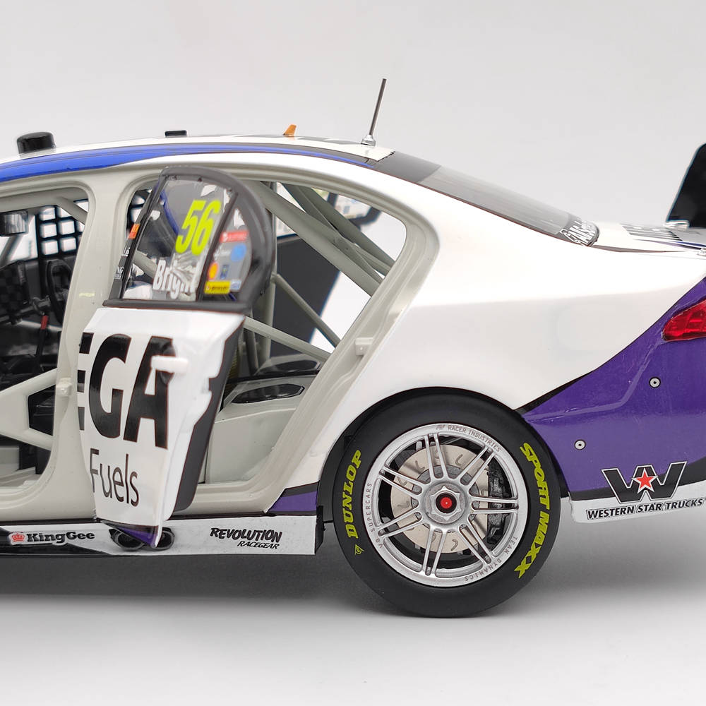 Authentique 1/18 TICKFORD RACING JASON BRIGHT #56 FORD FGX FALCON 2017 CLIPSAL 500 JOUETS VOITURE CADEAU