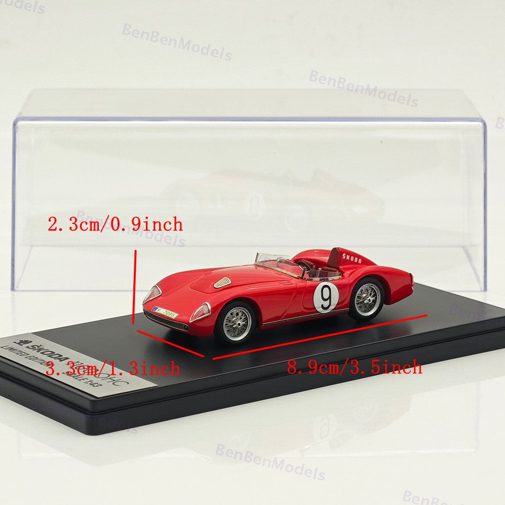 1:43 FOX18 Škoda 1100 OHC Winner #9 1958 Red Limited Edition Collection