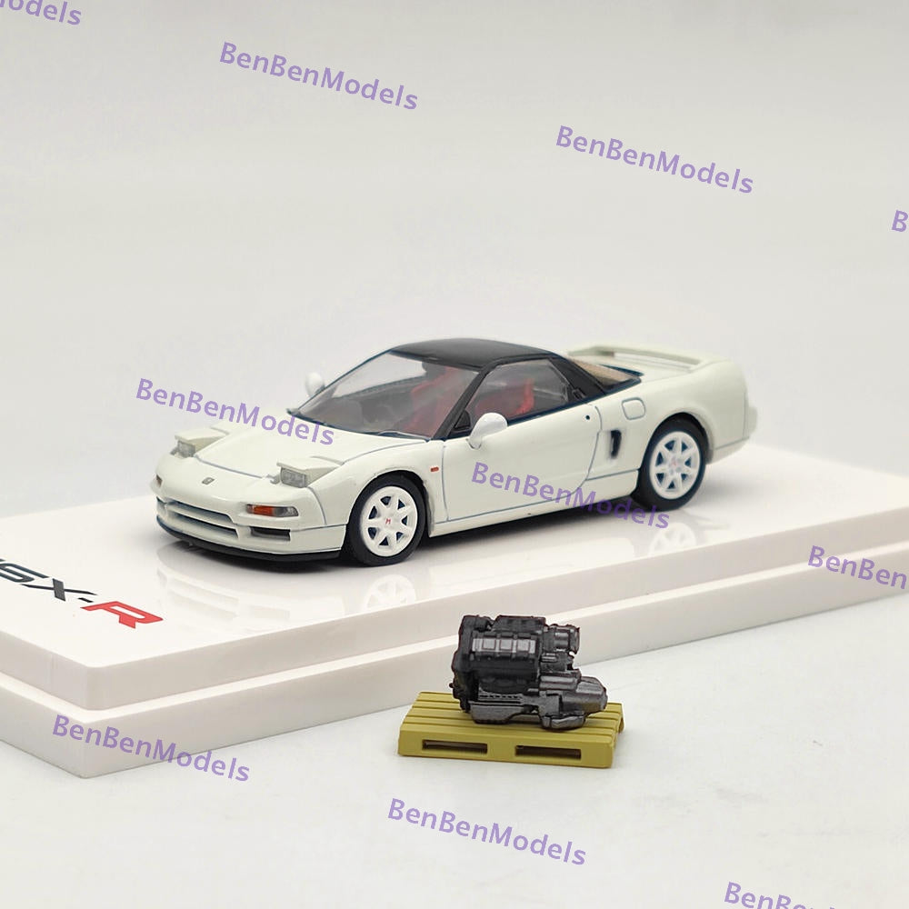 1/64 Hobby Japan NSX (NA1) Type R With Engine Display Model HJ642006RAW 1992