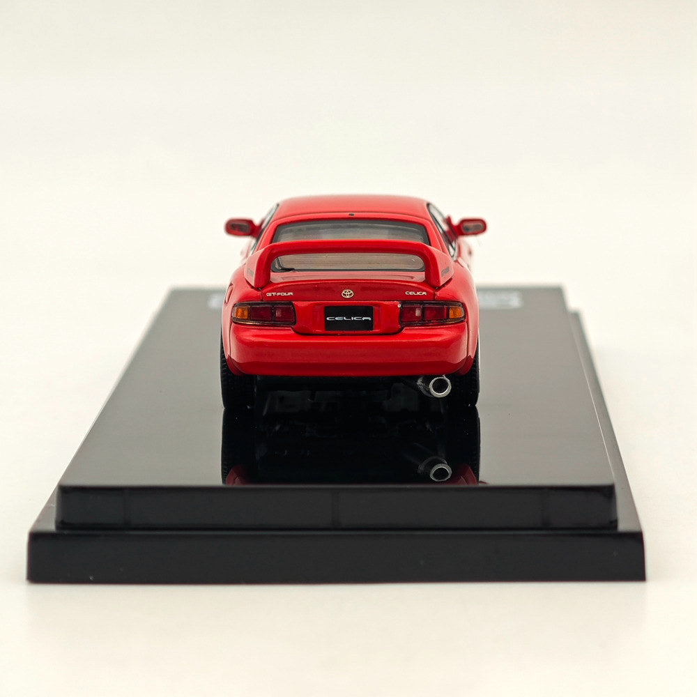 Hobby Japan 1/64 Toyota CELICA GT-FOUR ST205 JDM STYLE Red HJ642064AR Diecast Models Car Collection