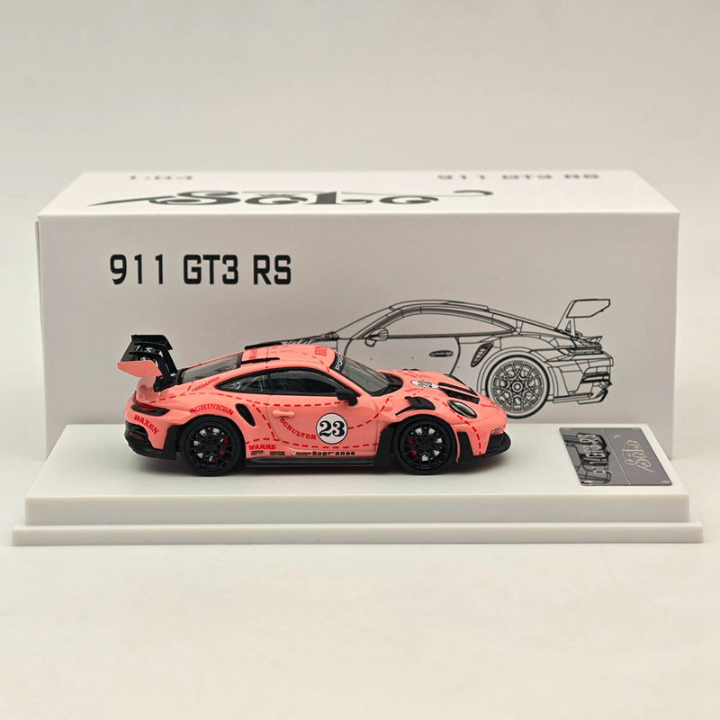 Solo Diecast Toys Porsche 911 992 GT3 RS 1:64 Scale Car Models Collection Gifts for Porsche Fans