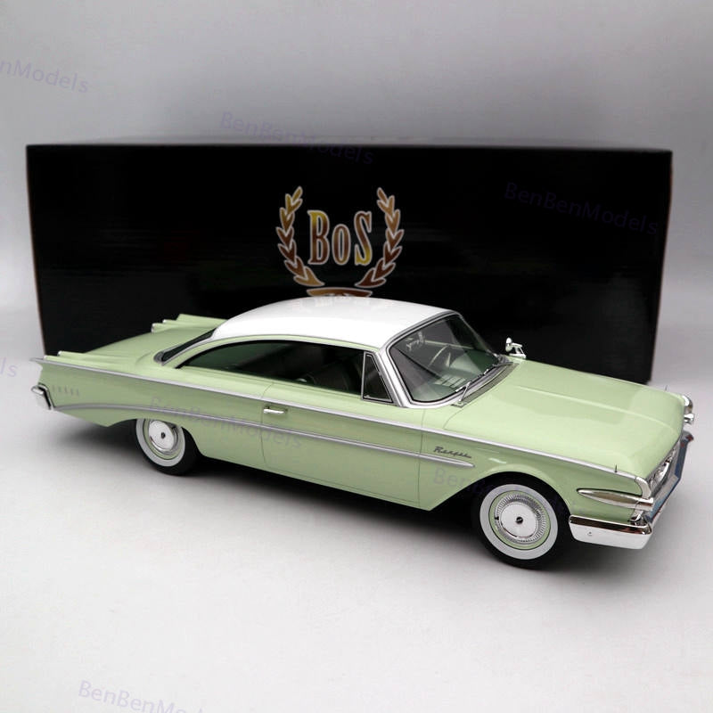 1:18 BOS Edsel Ranger Hardtop Light Green white 1960 BOS364 Limited Collection