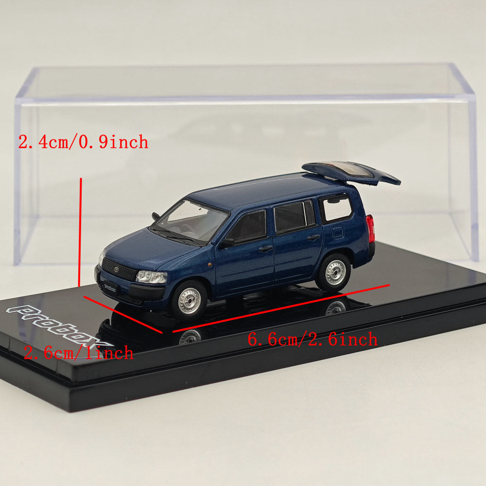1/64 Hobby Japan Toyota PROBOX VAN DX Blue HJ641062BL Diecast Models Car