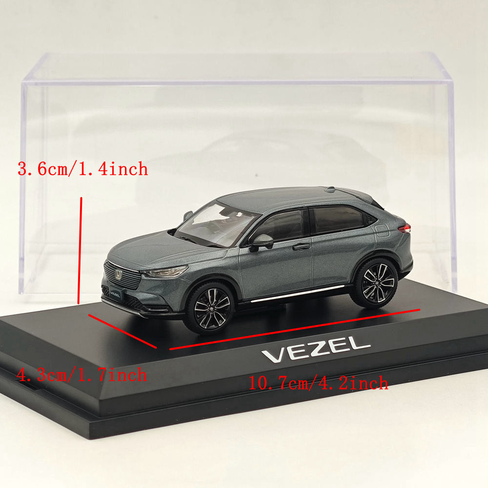 Hobby Japan 1/43 VEZEL e:HEV Z Meteoroid Gray (M) HJ432002GM Diecast Model