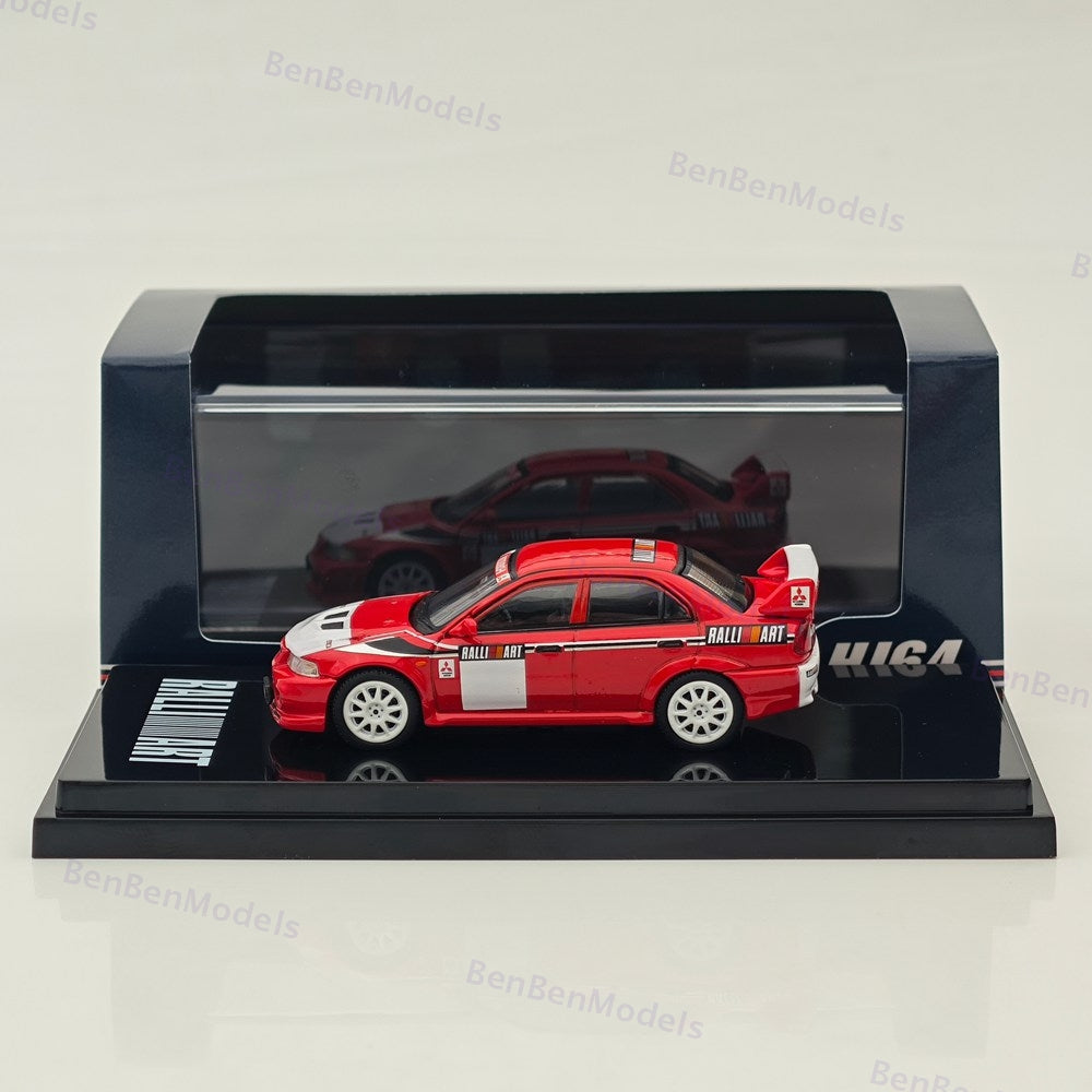 1/64 Hobby Japan Mitsubishi Lancer RS Evolution VI (CP9A) 2000 Diecast Model