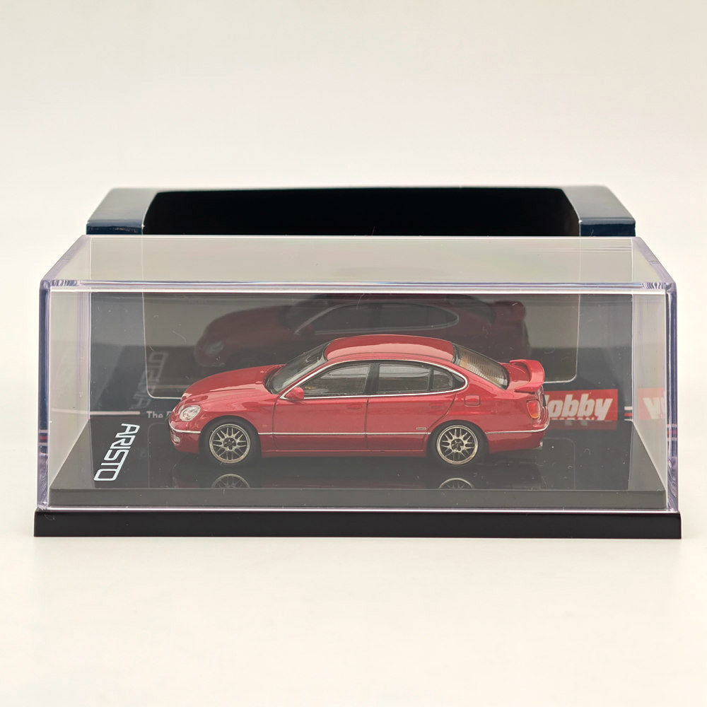 Hobby Japan 1/64 ARISTO V300 VERTEX EDITION Customized Red HJ641030CR Diecast Models Car Collection Auto Toys Gift