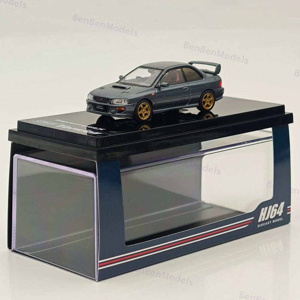 SUBARU Impreza PURE SPORTS COUPE WRX type R STi Version (GC8) V Hobby Japan 1/64