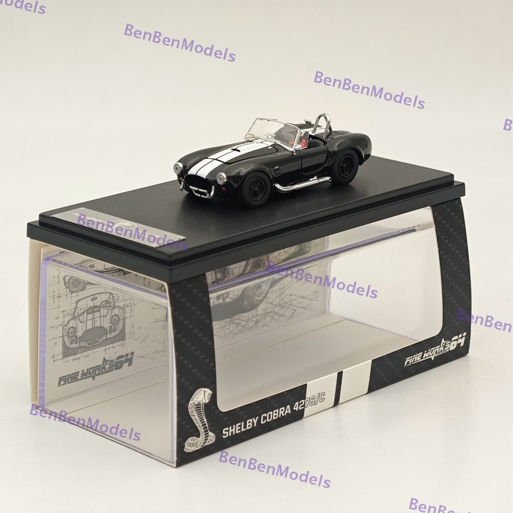 Fine Works 1/64 Ford SHELBY COBRA 427S/C Diecast Models Car Limited Collection