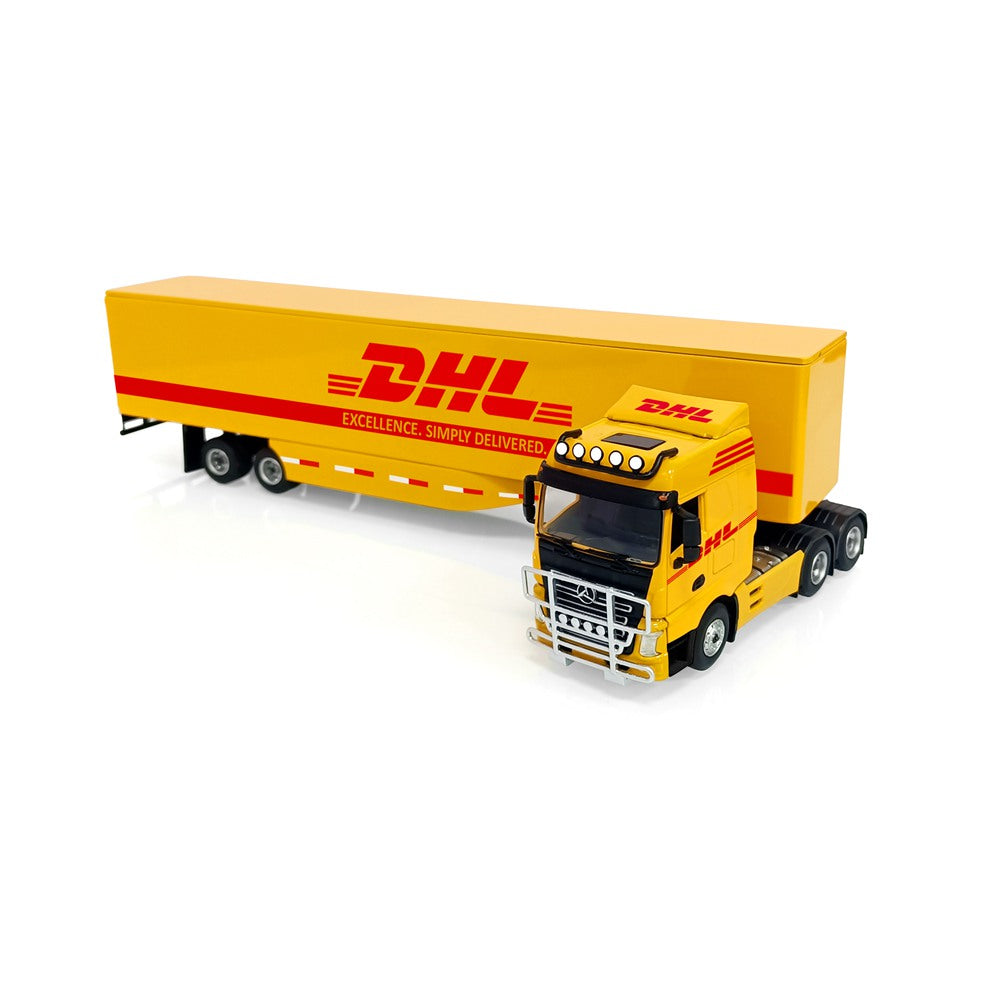 MJ 1:64 Sany Tracteur Camion Yingjie Édition Conteneur Moulé Sous Pression En Alliage Modèle De Voiture Collection Cadeaux Édition Limitée