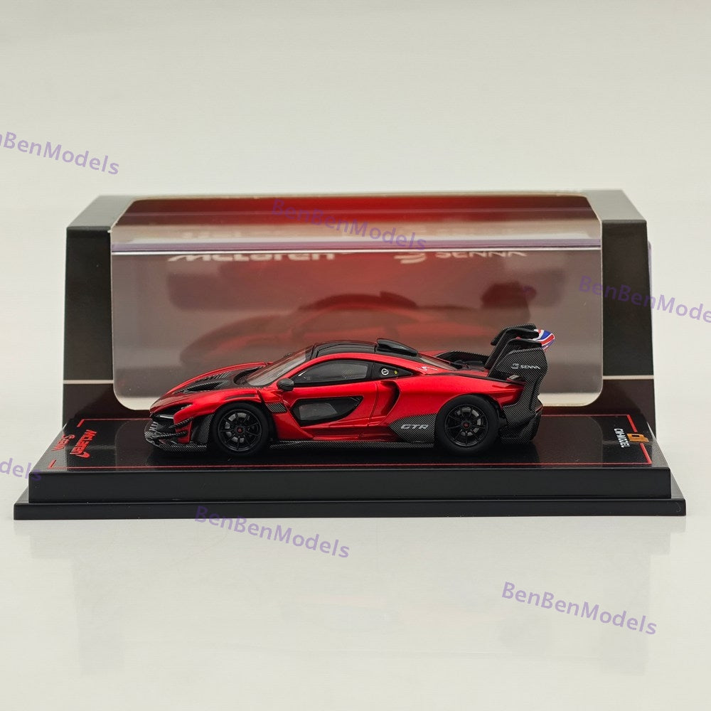 CM 1:64 McLaren Senna GTR Alloy Diecast Model Car Limited Ornaments Supercar