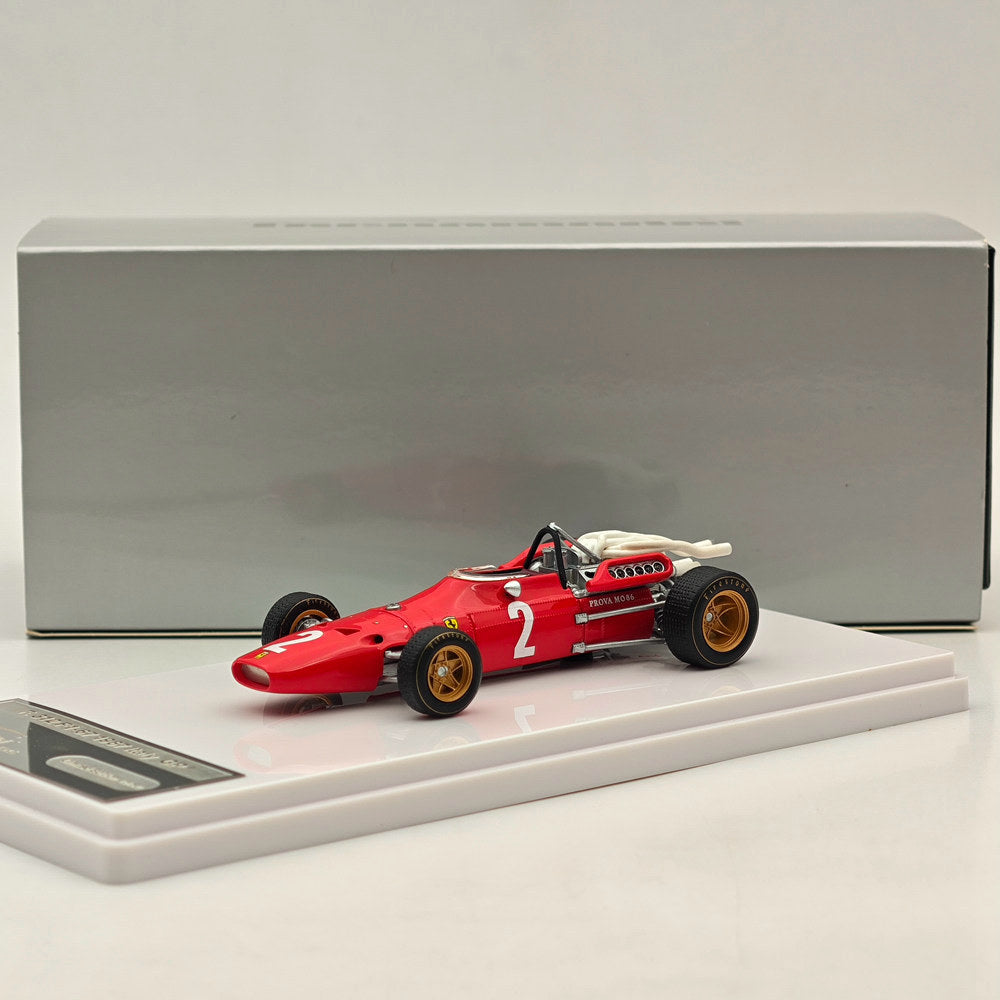 1/43 Tecnomodel Ferrari 312 F1-67 1967 #2 ltaly GP "Chris Amon" Red Resin Model