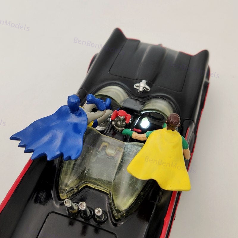BATMAN TV Series BATMOBILE Sculpture With Lights And Music By Bradford Exchange