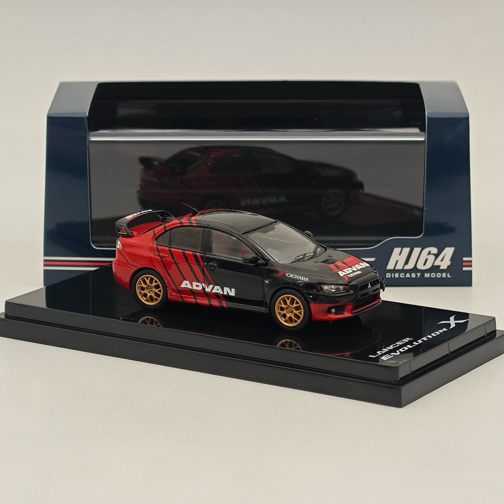 1/64 Hobby Japan Mitsubishi Lancer Evolution X Yokohama Advan Couleur HJ644053AV