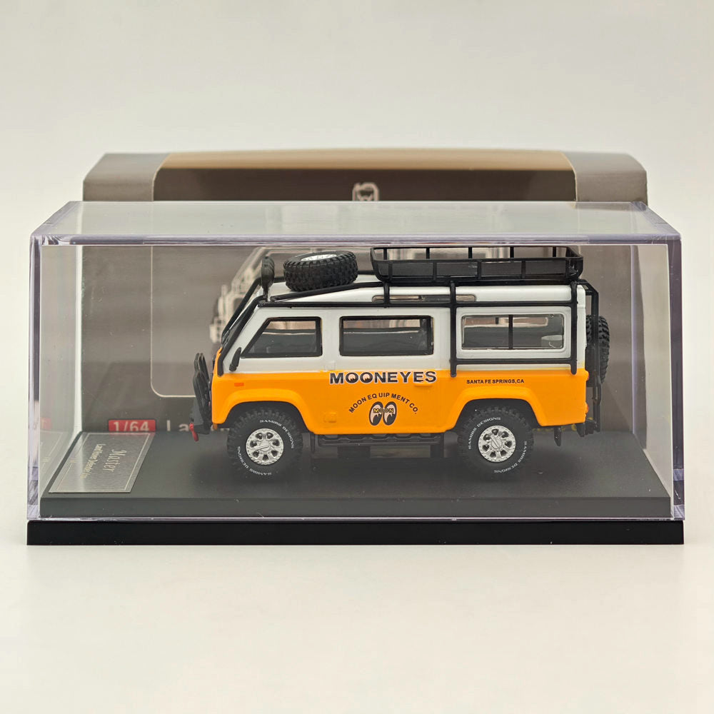 Master 1:64 Land Rover Defender Van Diecast Jouets Modèles de Voitures Miniatures Hobby Cadeaux à Collectionner Moon Eye