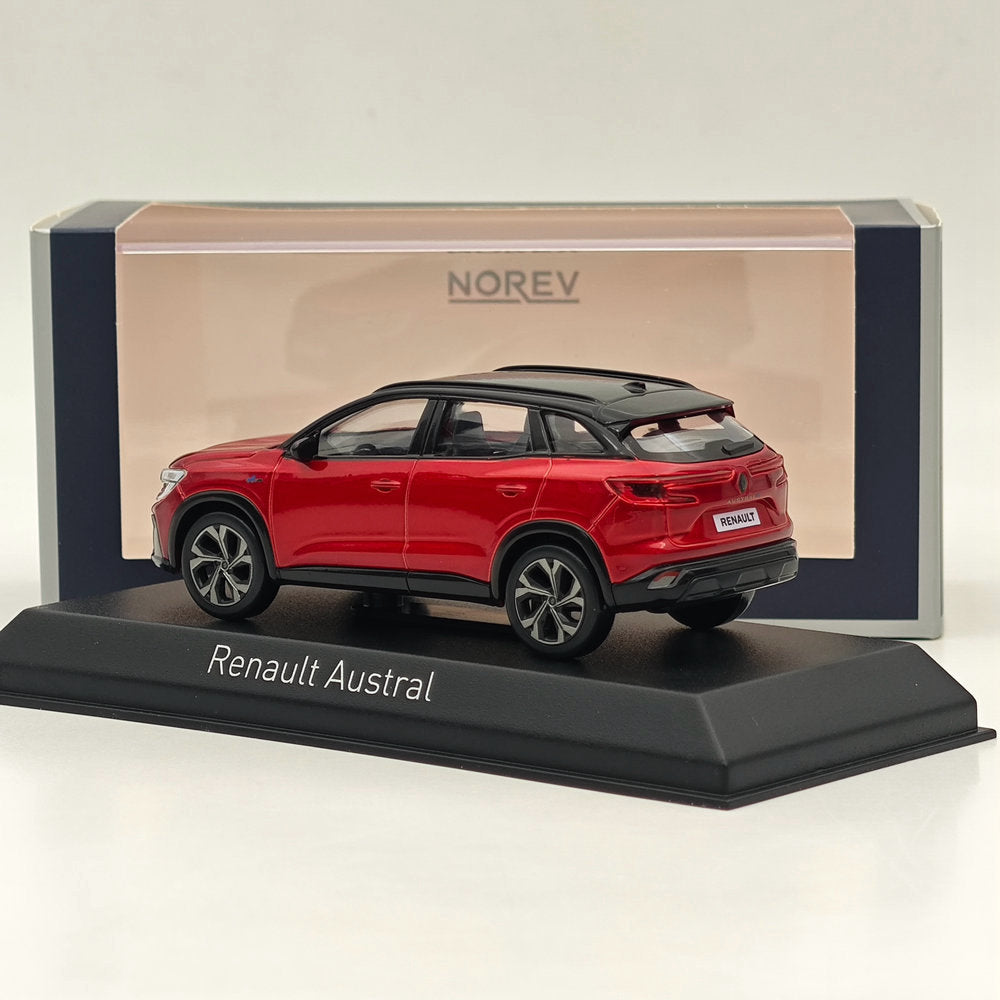 1/43 Norev Renault Austral Esprit Alpine Flame Rouge/Noir Métallisé Moulé sous pression 2022