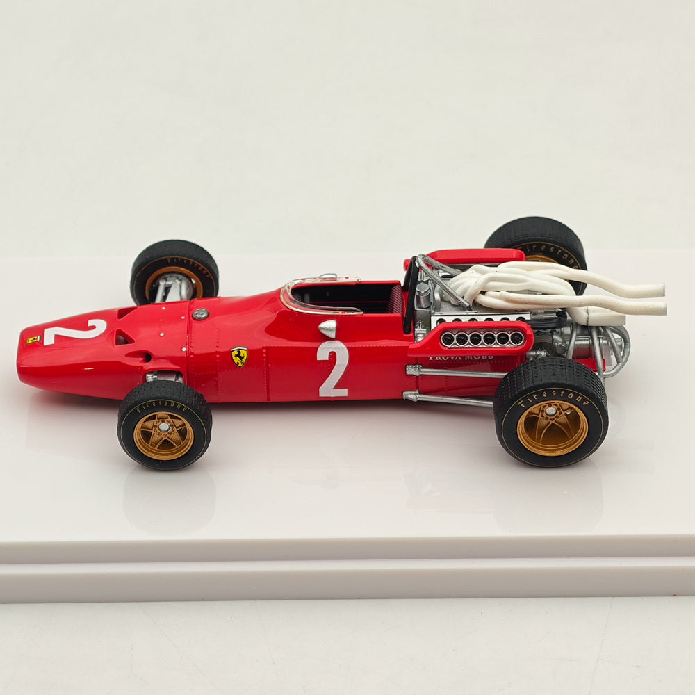 1/43 Tecnomodel Ferrari 312 F1-67 1967 #2 ltaly GP "Chris Amon" Red Resin Model