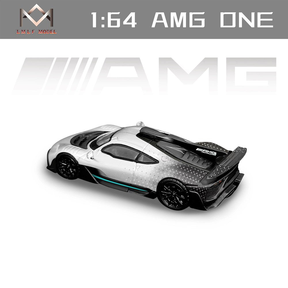 LMLF 1/64 Mercedes Benz AMG One Starlight Miniature Hobby Gifts Jouets moulés sous pression Modèles de voitures Collection