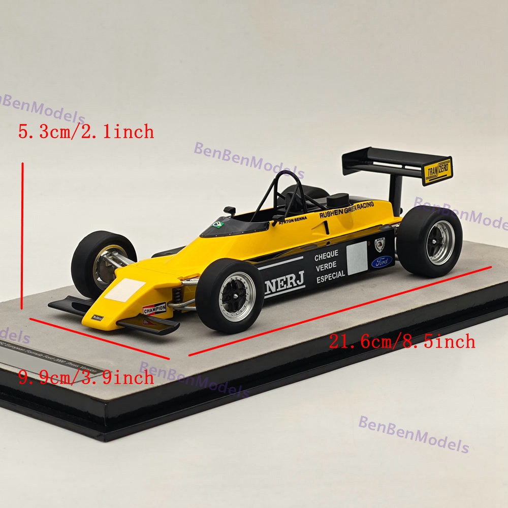 1/18 Tecnomodel 1982 Van Diemen RF82 European Formula 2000 Press Version