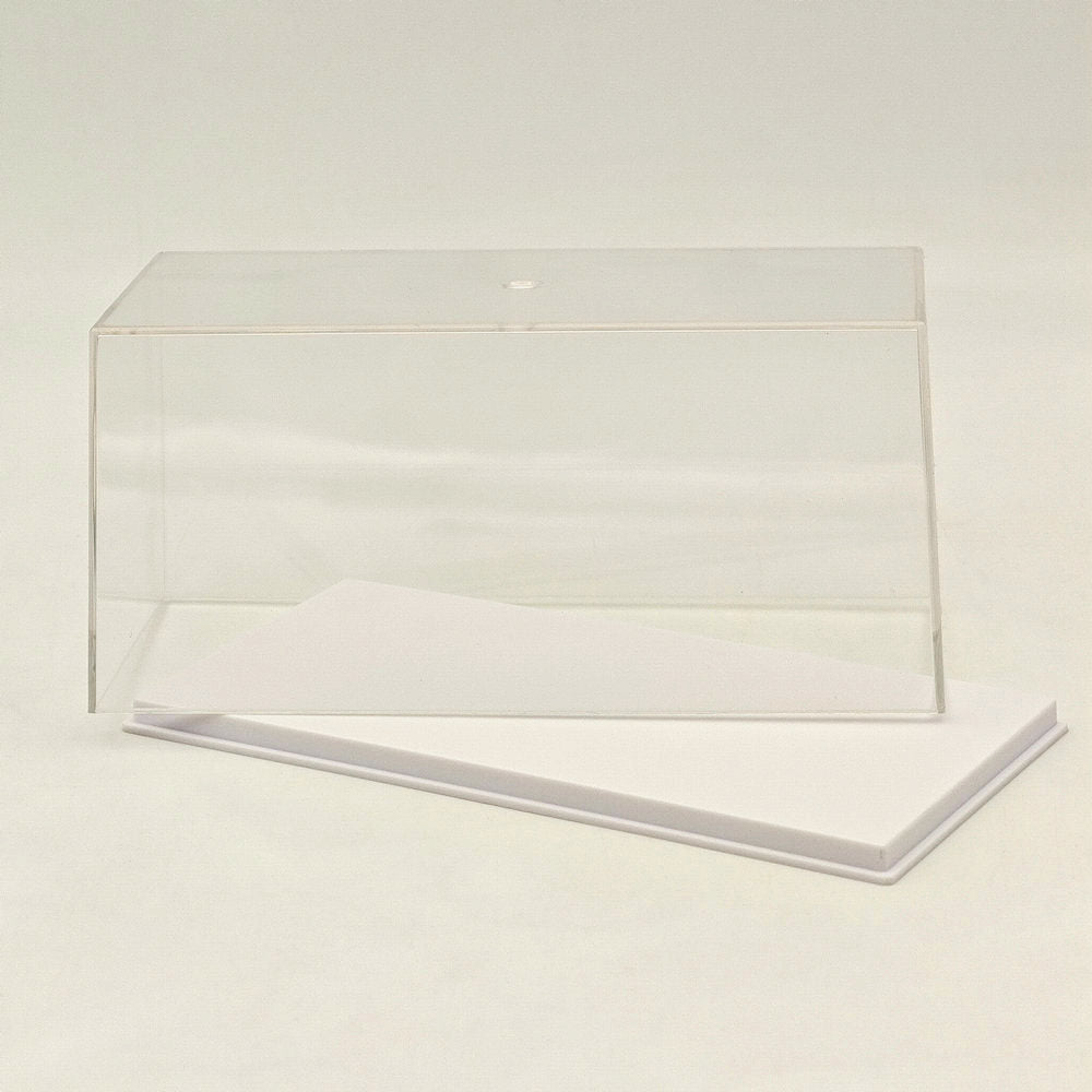 15.3cm 6'' Acrylic Boxes Display Case Stand Box Storing Transparent DustProof for 1:72,1:43 Scale Toys Car Models
