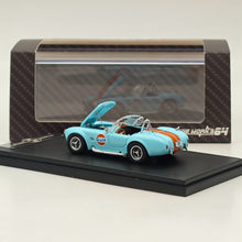 Modèle réduit de voiture en alliage moulé sous pression Ford Shelby Cobra 427 Gulf Power Cap 1/64
