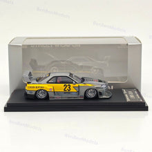 1:64 SW LBWK ER34 #23 Flash Raw Special Version Diecast Model Car Limited