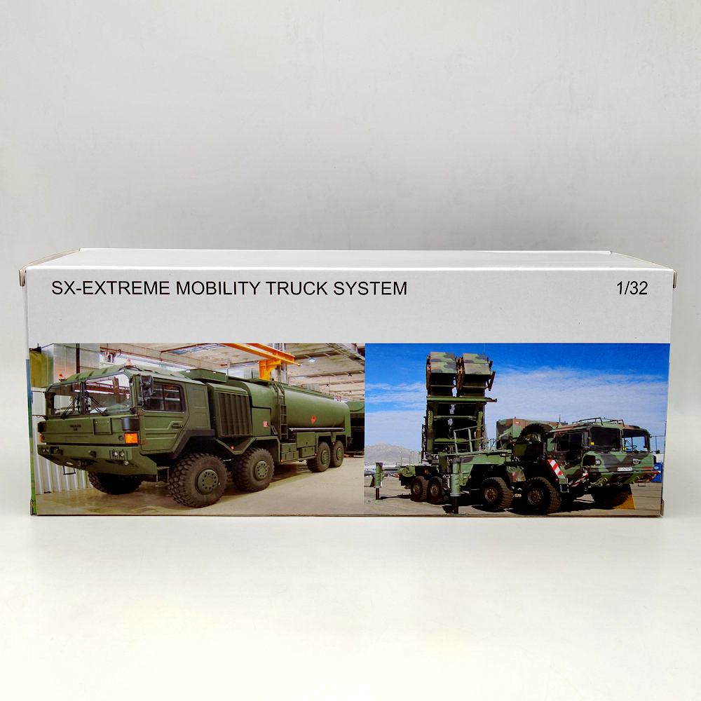 1/32 MAN SX-extreme Mobility Truck System Diecast Model Car Collection Yellow Toys Gift