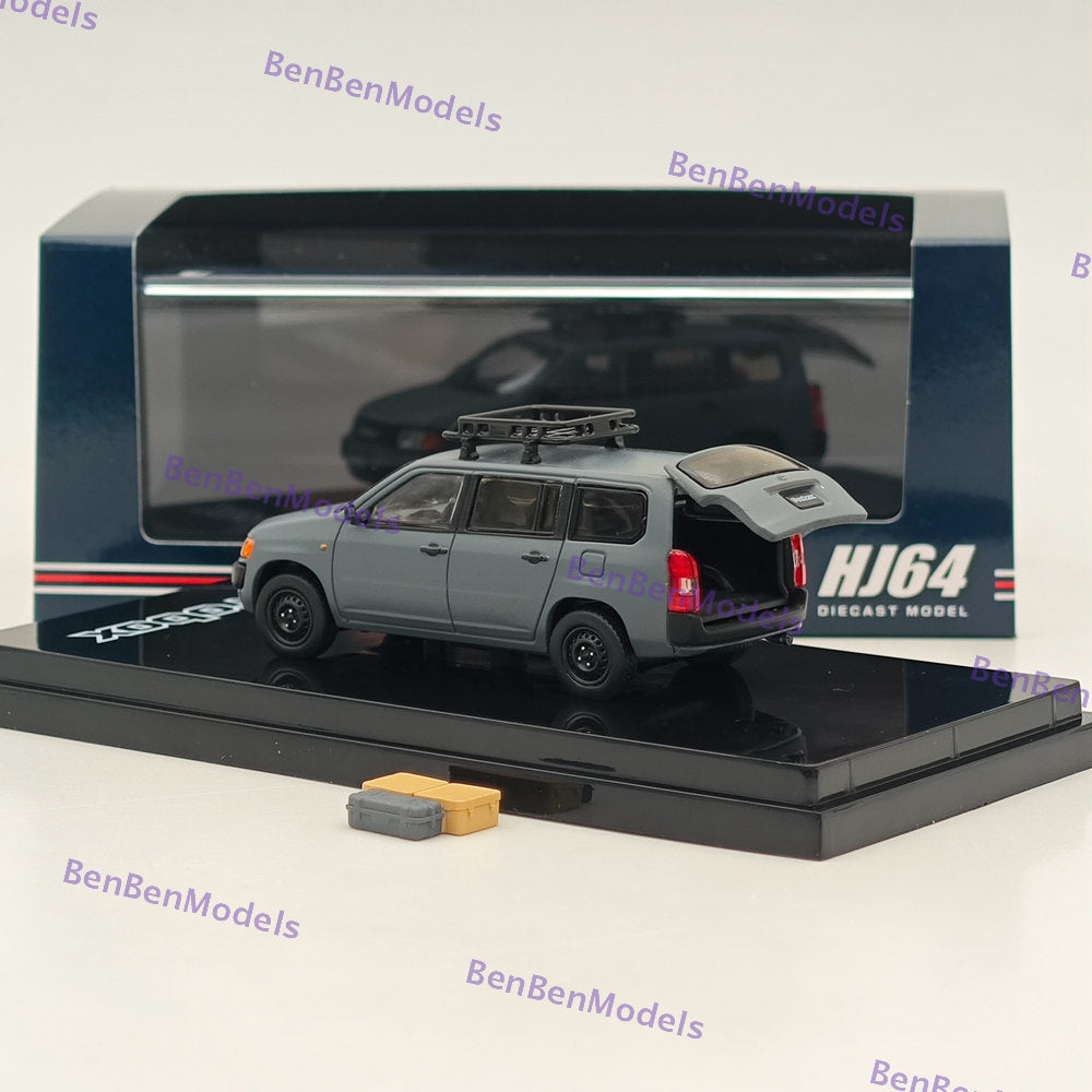 1/64 Hobby Japan Toyota PROBOX CUSTOMIZED VER Matte Gray HJ643062GY Models Car