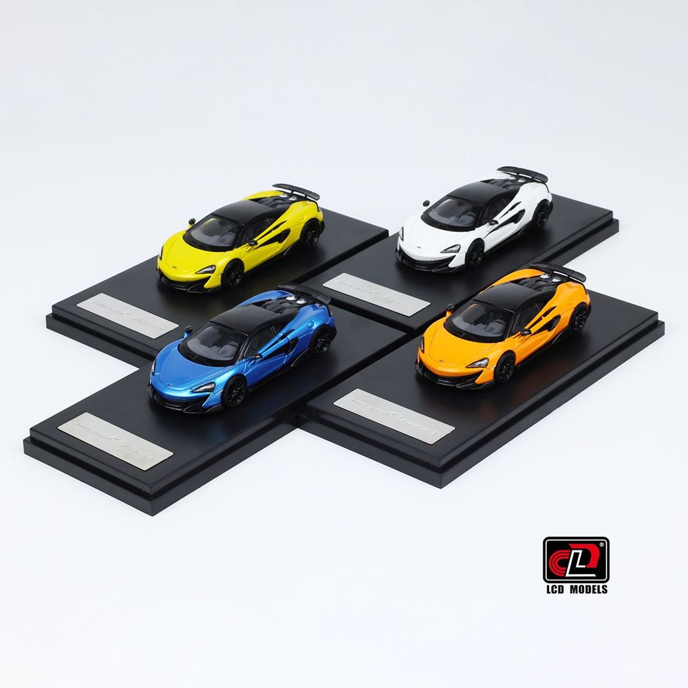 LCD 1:64 McLaren 600LT Diecast Toys Car Models Collection Gifts Limited Edition