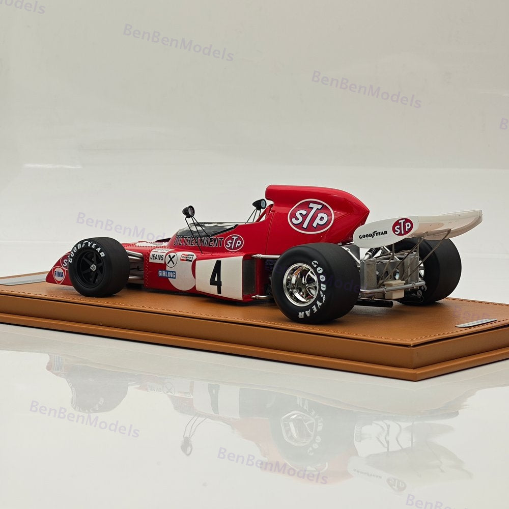 Tecno 1/18 March 721X 1972 Monaco GP Driver Niki Lauda #4 TM18-288D Ltd 100 Pcs