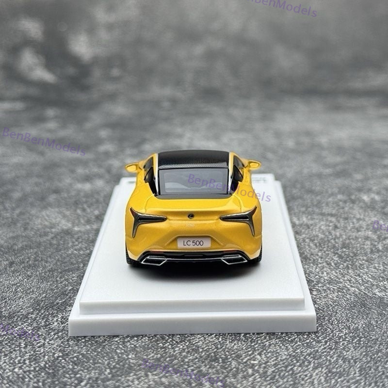 AR BOX 1:64 Lexus LC500 2018 Diecast Collectible Toys Car Model Gifts Miniature