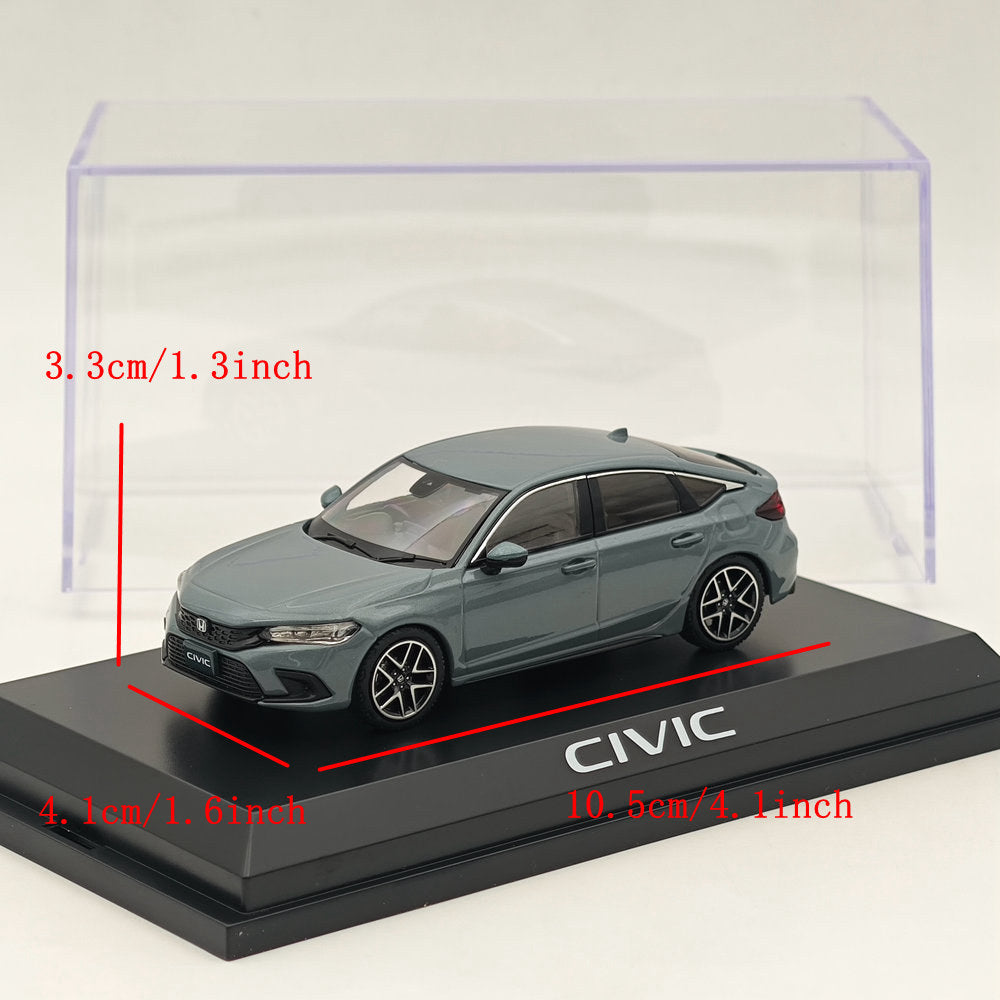 Hobby Japan 1/43 Civic (FL1) LX Sonic Gray Pearl Modèle réduit de voiture moulé sous pression