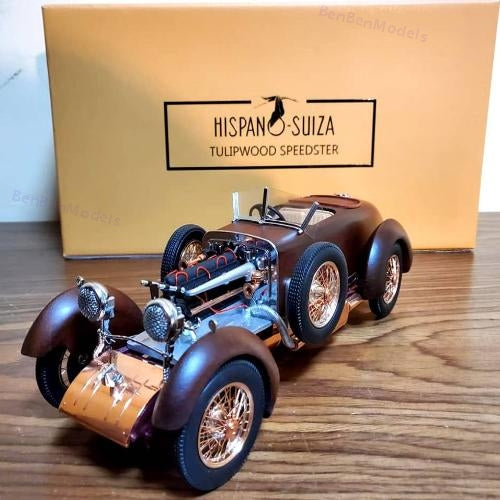 1:18 HISPANO SUIZA H6C SPEEDSTER TULIPWOOD 1924 Model Cars Limited Collection