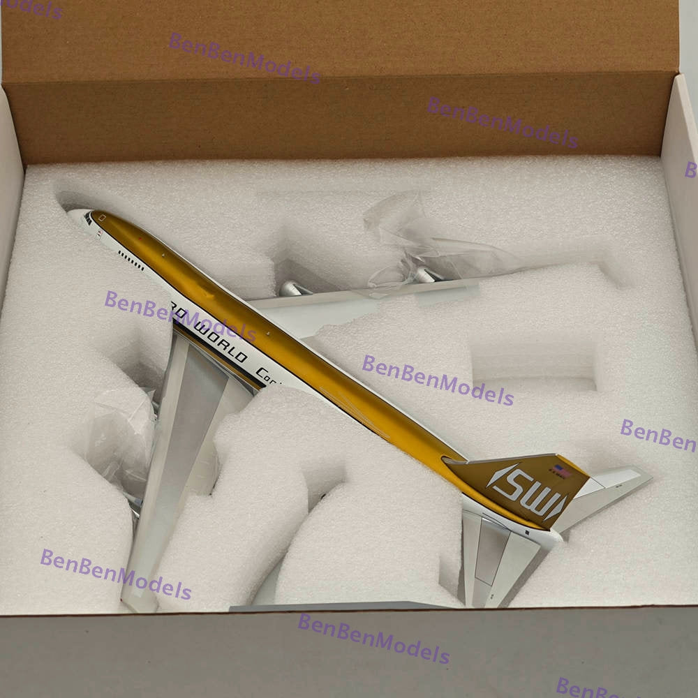 1:200 SEABOARD WORLD Boeing 747 / N701SW /INFLIGHT 200 /WITH STAND /IF742SW0224P